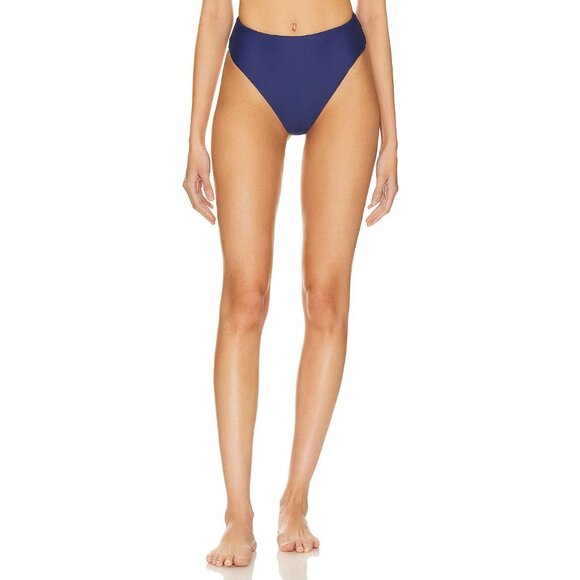 House of Harlow 1960 x REVOLVE Yana High Waist Bottom in Deep Blue X-Small New - Picture 1 of 7